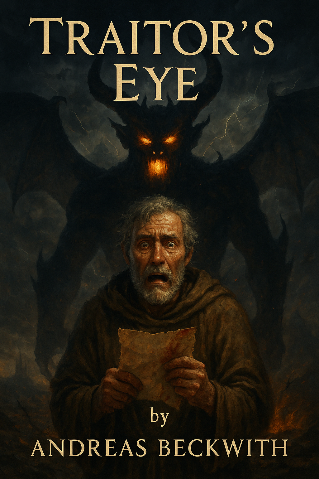 3d book display image of Traitor's Eye by Andreas Beckwith